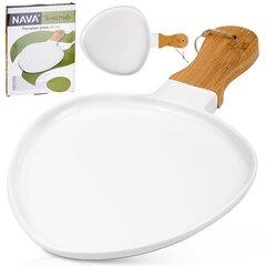 Фарфоровая сервировочная тарелка 39,5x25,5 см цена и информация | Посуда, тарелки, обеденные сервизы | kaup24.ee