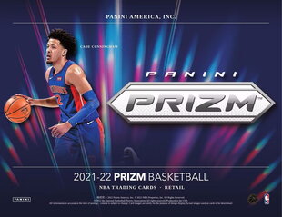 Баскетбольные карточки Panini Prizm 2021/2022 Blaster Box, 24 шт цена и информация | Коллекционные карточки | kaup24.ee