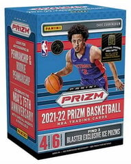 Korvpallikaardid Panini Prizm 2021/2022 Blaster Box цена и информация | Коллекционные карточки | kaup24.ee