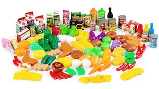 Plastikust puu- ja köögiviljad, 120 tk hind ja info | Tüdrukute mänguasjad | kaup24.ee