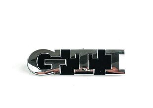 Эмблема решетки радиатора VW Golf с надписью GTI Подлинная 1K6853679D цена и информация | Дополнительные принадлежности | kaup24.ee