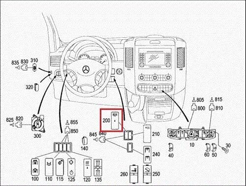 Signaaltule lüliti Mercedes-Benz W906 Sprinter A0085458507 hind ja info | Lisaseadmed | kaup24.ee