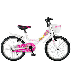 Детский велосипед GoKidy 20 Hello Girl (HEL.2002) белый цена и информация | Велосипеды | kaup24.ee