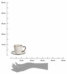 Kruus alustassiga, 210 ml hind ja info | Klaasid, tassid ja kannud | kaup24.ee