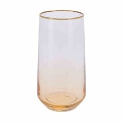 Kuldse äärisega klaas, 1 tk hind ja info | Klaasid, tassid ja kannud | kaup24.ee