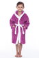 Laste hommikumantel Elite Bamboo, lilla цена и информация | Tüdrukute hommikumantlid ja pidžaamad | kaup24.ee