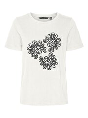 T-särk Vero Moda, valge hind ja info | Naiste T-särgid | kaup24.ee