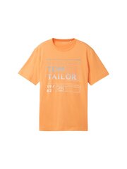 Мужская футболка Tom Tailor, оранжевый цена и информация | Мужские футболки | kaup24.ee