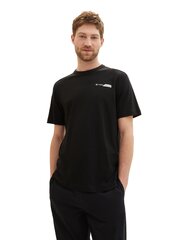 Мужская футболка Tom Tailor, черный цена и информация | Мужские футболки | kaup24.ee
