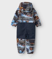 Детский комбинезон Name It, синий/коричневый цена и информация | Зимняя одежда для детей | kaup24.ee