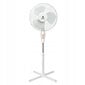 Ventilaator koos alusega 45 W valge цена и информация | Ventilaatorid | kaup24.ee