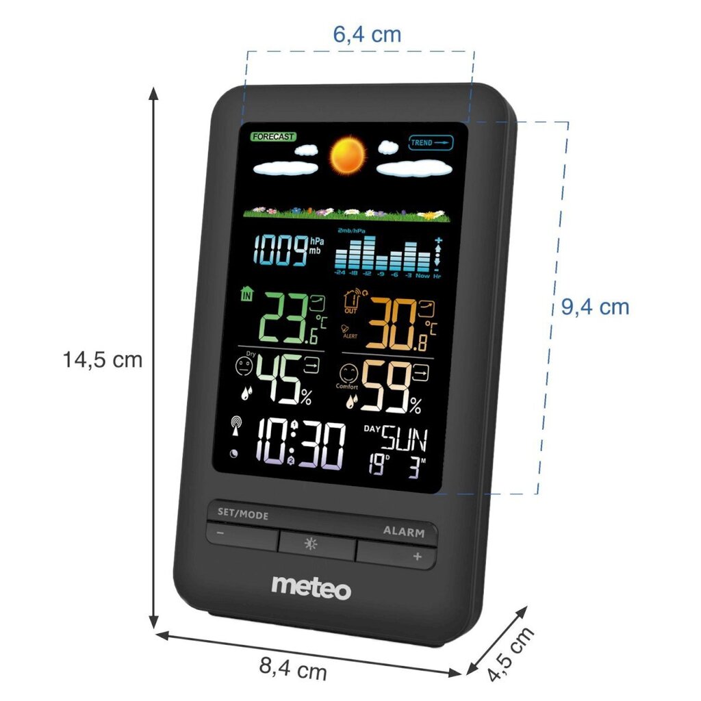Ilmajaam sensoriga Meteo 05SP103 hind ja info | Ilmajaamad, termomeetrid | kaup24.ee