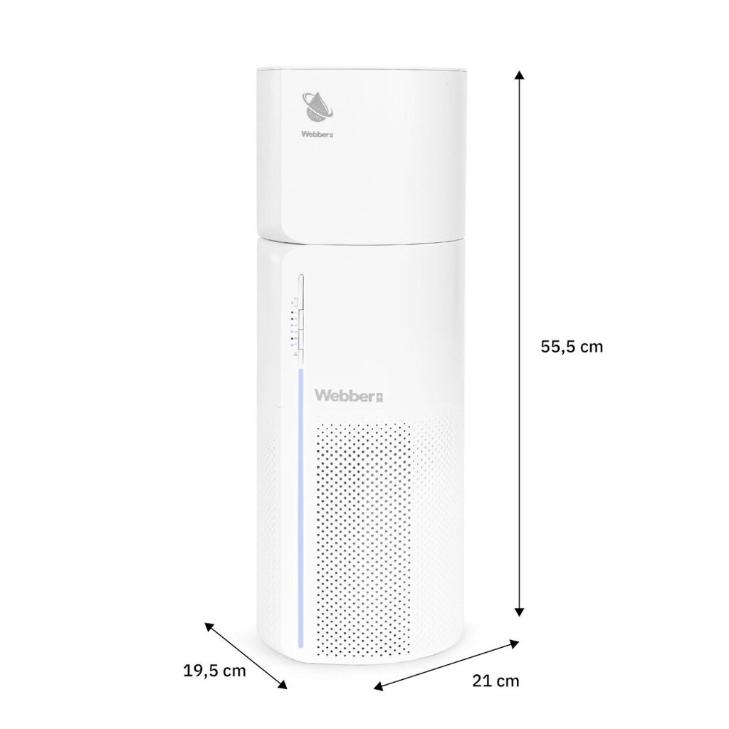 Õhupuhastaja Webber цена и информация | Õhuniisutajad | kaup24.ee