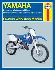 Yamaha 2-stroke Motocross Bikes (86 - 06) Haynes Repair Manual hind ja info | Reisiraamatud, reisijuhid | kaup24.ee