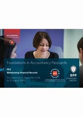 FIA Maintaining Financial Records FA2: Passcards hind ja info | Majandusalased raamatud | kaup24.ee