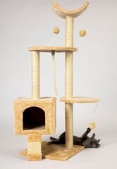 Двухъярусная когтеточка для кошек, 120 см цена и информация | Когтеточки | kaup24.ee
