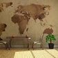 Fototapeet - Tea map of the World hind ja info | Fototapeedid | kaup24.ee