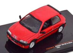 Peugeot 106 XSI Le Mans 1993 Red Metallic CLC523N IXO 1:43 цена и информация | Коллекционные модели автомобилей | kaup24.ee