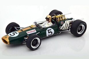 Brabham BT20 GP Great Britain 1966 D.Hulme 1:18 MCG MCG18609 hind ja info | Mudelautode kollektsioneerimine | kaup24.ee