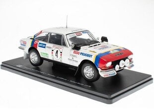 Peugeot 504 V6 Coupé Safari Rallye 1978 Nicolas - Lefèbvre WRC052 HACHETTE 1:24 цена и информация | Коллекционные модели автомобилей | kaup24.ee