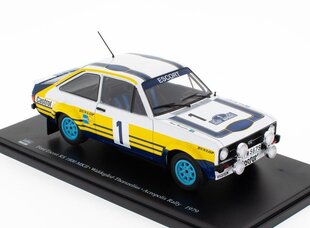 Ford Escort RS 1800 MKII Acropolis Rally 1979 World Champion Waldegard WRC517 Hachette 1:24 hind ja info | Mudelautode kollektsioneerimine | kaup24.ee