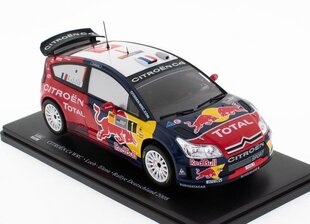 Citroën C4 WRC Rallye Deutschland 2008 World Champion Loeb-Elena WRC523 Hachette 1:24 hind ja info | Mudelautode kollektsioneerimine | kaup24.ee