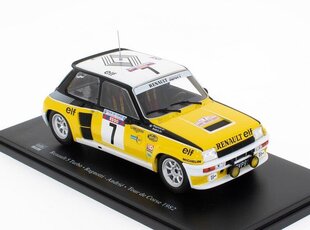 Renault 5 Turbo Tour de Corse 1982 Ragnotti-Andrié WRC526 HACHETTE 1:24 цена и информация | Коллекционные модели автомобилей | kaup24.ee