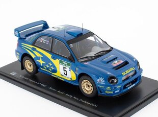 Subaru Impreza S7 WRC Rally New Zealand 2001 World Champion Burns-Reid WRC527 Hachette 1:24 hind ja info | Mudelautode kollektsioneerimine | kaup24.ee