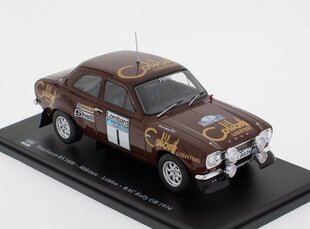 Ford Escort RS 1600 RAC Rally 1974 Mäkinen-Liddon WRC539 HACHETTE 1:24 цена и информация | Коллекционные модели автомобилей | kaup24.ee