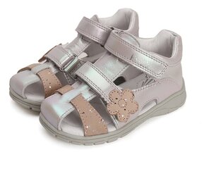 Кожаные сандалии PONTE20.
DA05-4-1725AL.
Silver. цена и информация | Детские сандали | kaup24.ee