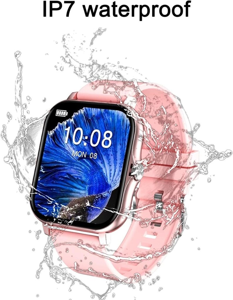 Nahibu GT20 Y13 Bluetooth Fitness, hõbedane hind ja info | Nutikellad (smartwatch) | kaup24.ee