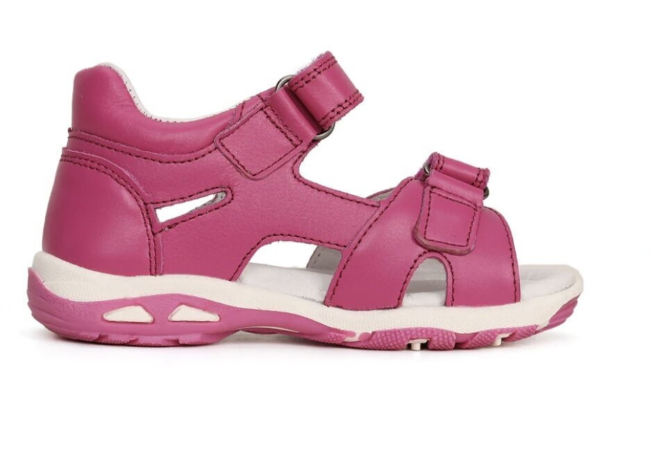 Nahast sandaalid tüdrukutele D.D.STEP.G290-41965CM.Pink. hind ja info | Laste sandaalid | kaup24.ee