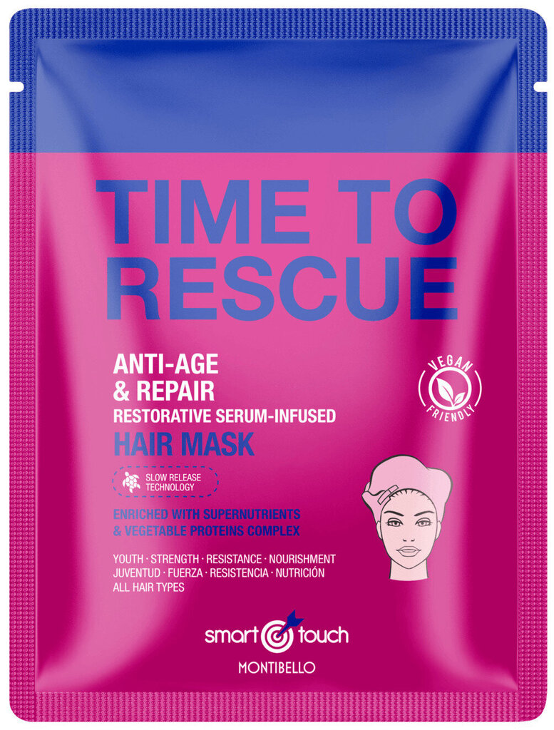 Montibello Smart Touch Time To Rescue Mask 30ml цена и информация | Maskid, õlid, seerumid | kaup24.ee