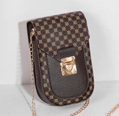 Женская маленькая сумка через плечо Loopsee, коричневая цена и информация | Женские сумки | kaup24.ee
