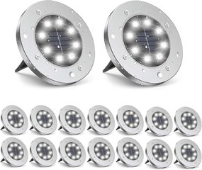 Солнечные наземные LED-фонари ZGWJ, 16 шт. цена и информация | Уличное освещение | kaup24.ee