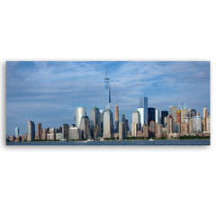 Seinapilt lõuendil, New York Manhattan цена и информация | Картины, живопись | kaup24.ee