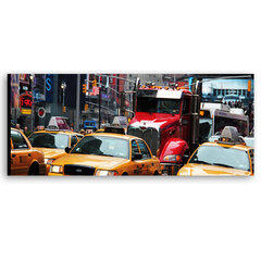 Seinapilt lõuendil, Street in New York цена и информация | Картины, живопись | kaup24.ee