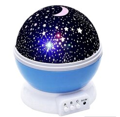 Ночная лампа USB звездный проектор Star Master, синий цена и информация | Праздничные декорации | kaup24.ee