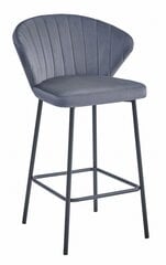 Барный стул, темно-серый цена и информация | Стулья для кухни и столовой | kaup24.ee