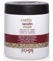 Echosline Seliar Keratin Mask, 1000ml цена и информация | Маски, масла, сыворотки | kaup24.ee