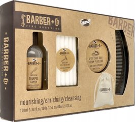 Habeme hoolduskomplekt Barber+Co hind ja info | Raseerimisvahendid | kaup24.ee