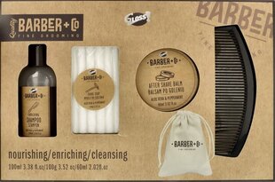 Habeme hoolduskomplekt Barber+Co цена и информация | Косметика и средства для бритья | kaup24.ee