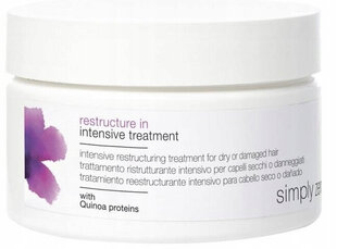 Маска для волос Simply Zen Restructure In Hair Treatment Cream Mask, 200 мл цена и информация | Маски, масла, сыворотки | kaup24.ee