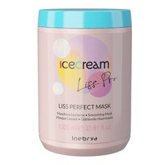 Inebrya Ice Cream Liss Pro, Смягчающая маска для волос, 1000 мл. цена и информация | Средства для укрепления волос | kaup24.ee