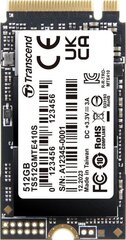 Диск TRANSCEND MTS425S 1TB SSD M.2 2242, SATA III 6Gb/s (3D TLC), 550MB/s R, 500MB/s W цена и информация | Внутренние жёсткие диски (HDD, SSD, Hybrid) | kaup24.ee