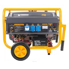 Elektrigeneraator, 3000 W hind ja info | Generaatorid | kaup24.ee