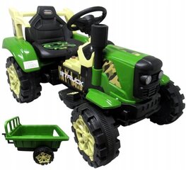 Детский электротрактор С-2 R-sport, зеленый цена и информация | Электромобили для детей | kaup24.ee