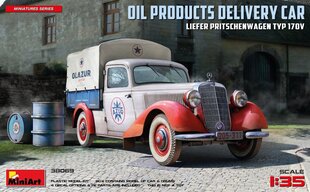 Liimitav mudel MiniArt 38069 Liefer Pritschenwagen Typ 170V Oil Products Delivery Car 1/35 hind ja info | Liimitavad mudelid | kaup24.ee