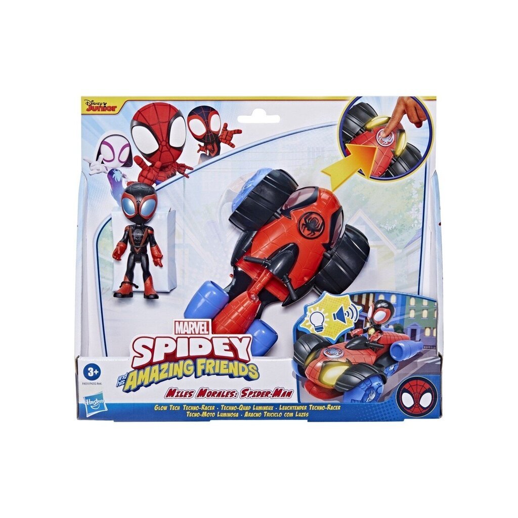 Figuur ja sõiduk Hasbro Marvel Spidey hind ja info | Poiste mänguasjad | kaup24.ee