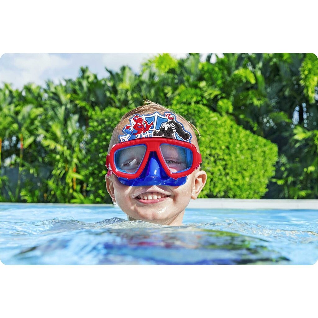 Ujumismask lastele Bestway, punane hind ja info | Ujumismaskid | kaup24.ee